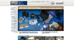 Desktop Screenshot of premetfab.com