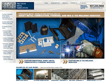 Tablet Screenshot of premetfab.com